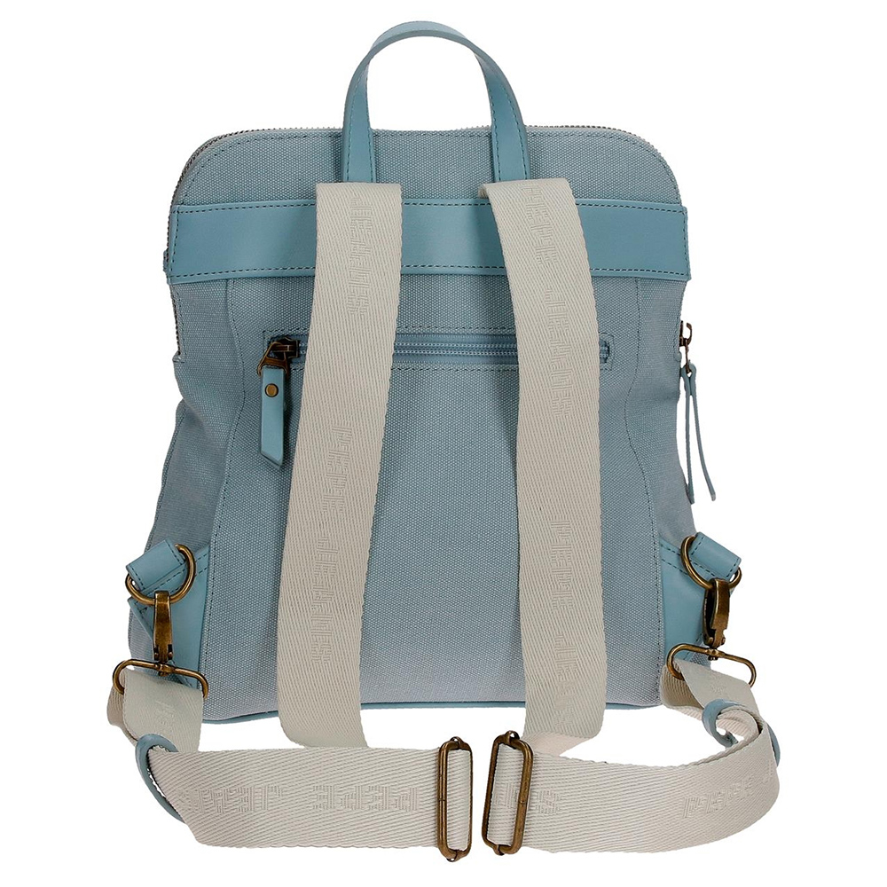 Modni ranac 29cm od recikliranog pamuka Pepe Jeans Cora 70521 - detalj