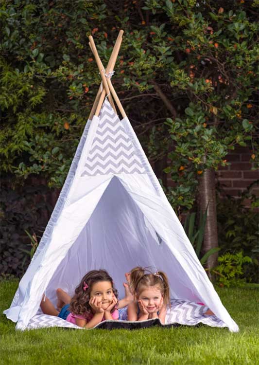 WOODY Šator za decu Vigvam 91420 - detalj