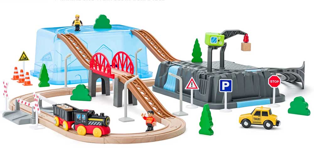 WOODY Drveni vozić Rudnik 93069 - detalj