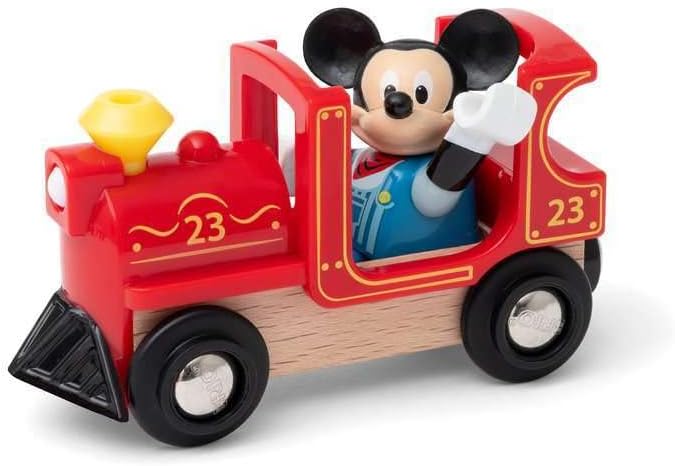 BRIO Disney Lokomotiva i figurica Mickey Mouse 32282 - detalj