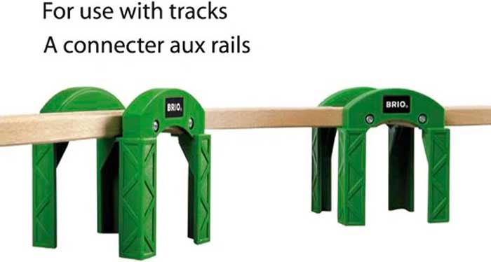 BRIO Igračka Nadvožnjak za prugu 33253 - detalj