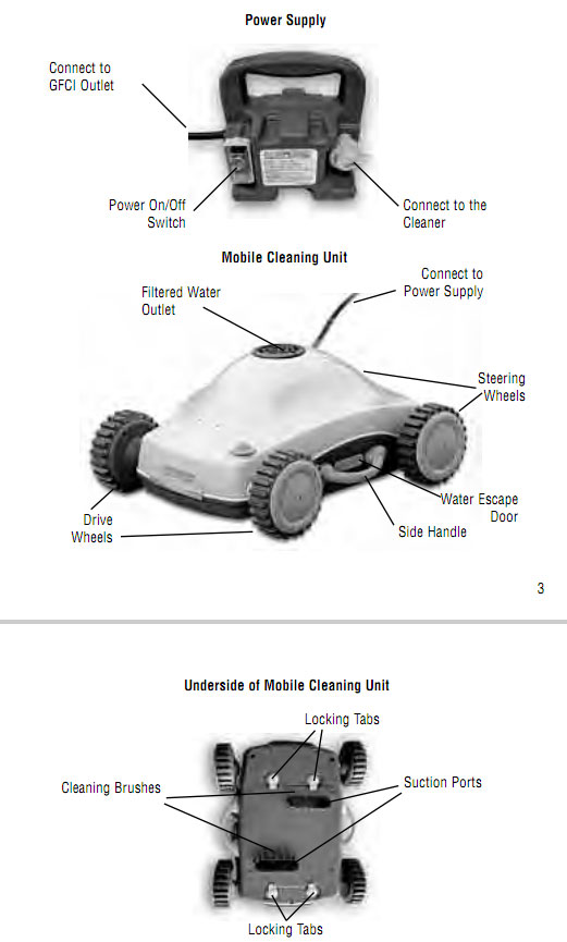Robot Usisivač Za Bazene - Robo-Kleen® - detalj