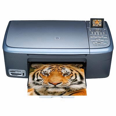 HP PSC 2355 - skener, foto-kopir aparat i  InkJet štampač u boji- 3 u 1 - detalj