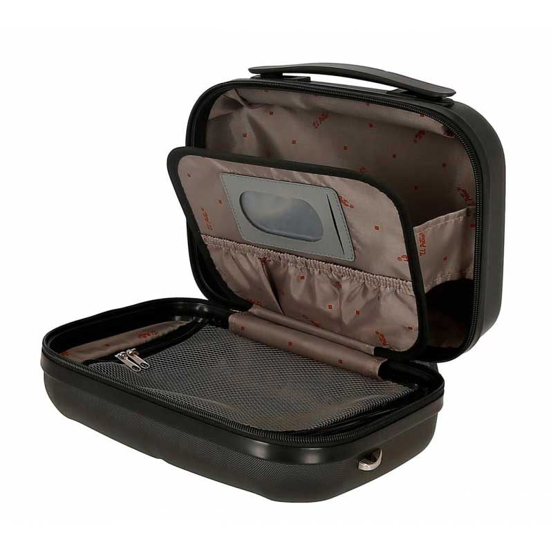 Kozmetički neseser kofer El Potro Vera black 53339 - detalj