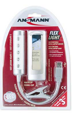 Ansmann USB Lampa Sa Štipaljkom i Magnetom - detalj