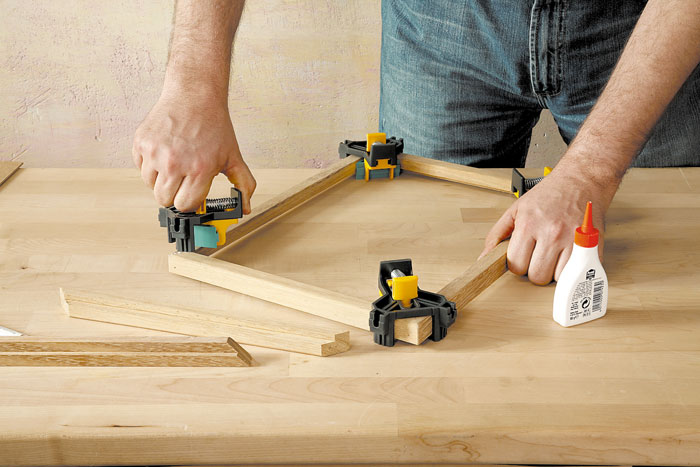 Stolarska ugaona stega par ES22 - detalj