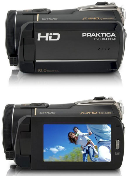 Praktica DVC 10.4 HDMI kamera 264242 - detalj