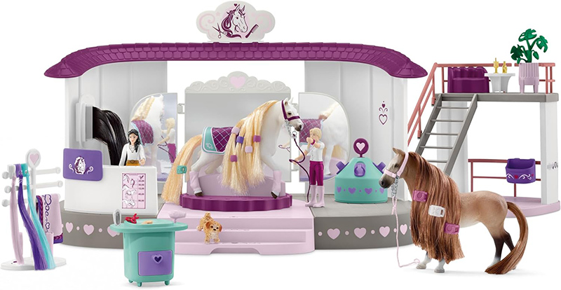 Schleich® Horse Club figurice - Salon za ulepšavanje konja 42588 - detalj