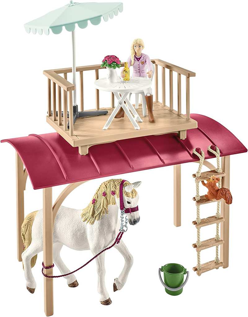 Schleich® Horse Club figure - Karavan za tajne stastanke Kluba 42593 - detalj