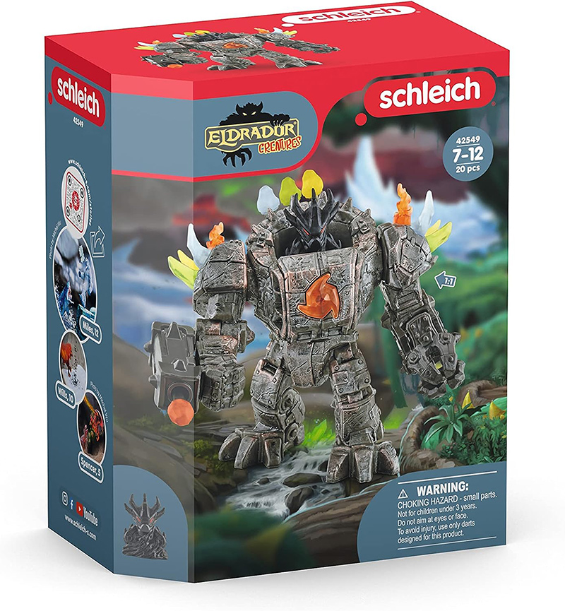 Schleich® Eldrador figurice - Master robot sa mini čudovištem 42549 - detalj
