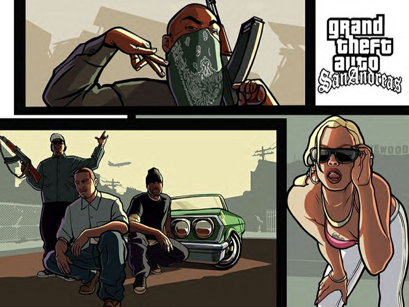 GTA: San Andreas - detalj