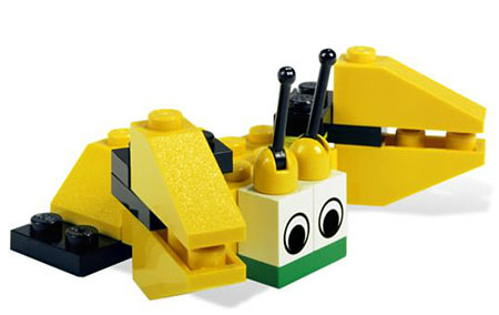 LEGO® Bricks and More Kocke - Kutija standardnih kockica LE6161 - detalj