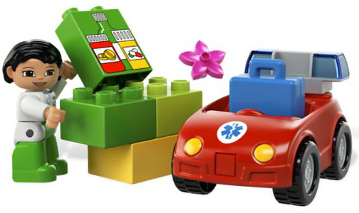 LEGO® DUPLO® Ambulantni Auto LE5793 - detalj
