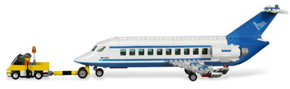 LEGO® City Putnički Avion LE3181 - detalj