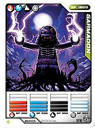 LEGO® NINJAGO Lord Garmadon LE2256 - detalj