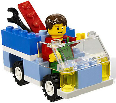 LEGO® Bricks and More Kocke - Kuća LE5899 - detalj