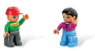 Moj Prvi LEGO® DUPLO® Vozni Set LE6052 - detalj