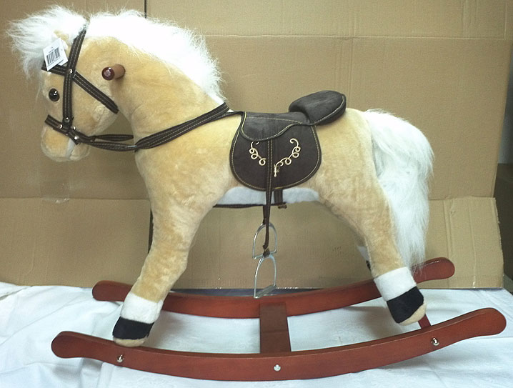 Ljuljalica Konjić Sa zvučnim Funkcijama Jolly Ride Begie - detalj