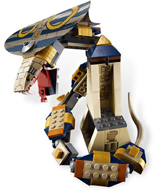 LEGO® Pharaon Quest Statua Kobre LE7325    - detalj