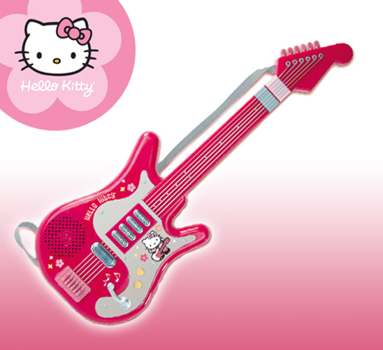 Muzička igračka - Smoby Hello Kitty Gitara SM24593 - detalj