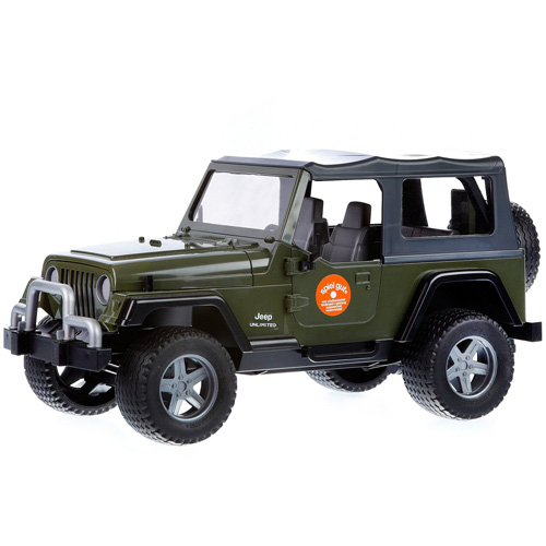 Bruder Jeep Wrangler green 02-025200 - detalj