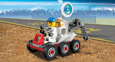 LEGO® City Space Moon Buggy LE3365  - detalj