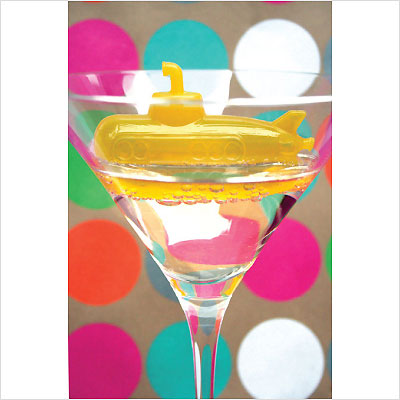 Kikkerland Modle za led Yellow Submarine set od 6 CU28  - detalj