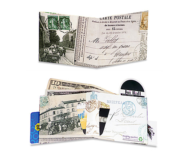 DynoMighty Neuništivi novčanik Postcard  DY-505 - detalj