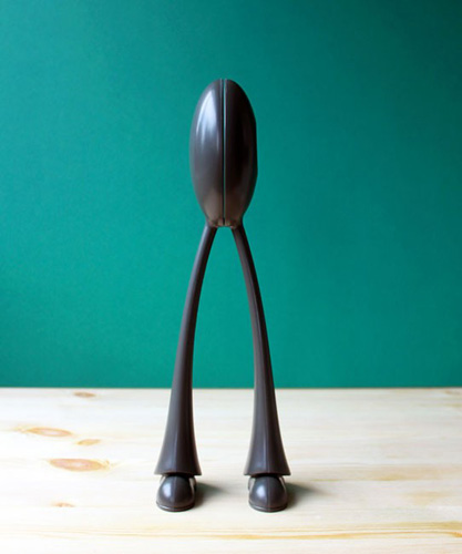 MonkeyBusiness Pribor za salatu Jumpin Jack  charcoal OT291 - detalj