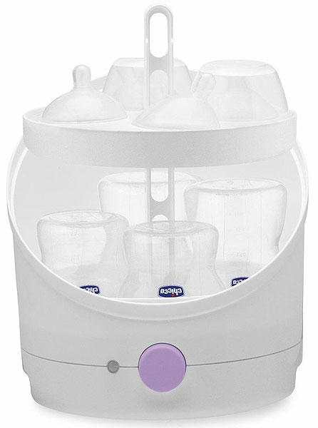 Chicco Sterilizator za 7 flašica SterilNatural 672890002 - detalj