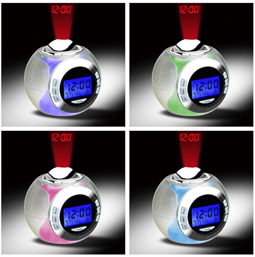 Roadstar digitalni sat sa projektorom vremena LAC-2500P - detalj