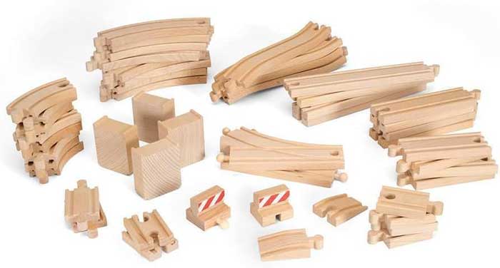 BRIO Igračka Šine za prugu 50 delova 33772 - detalj