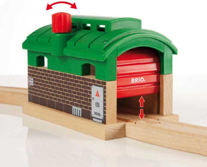 BRIO Igračka Garaža za vozove 33574 - detalj