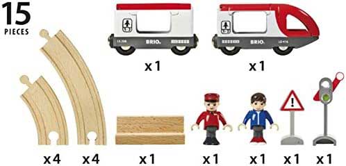 BRIO Igračka Putnički voz sa kružnom prugom 33511 - detalj