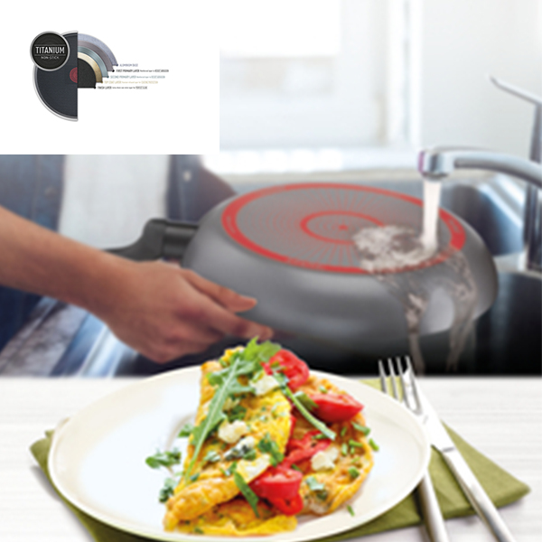 Wok tiganj Tefal Easy Plus B5691953 28 cm - detalj