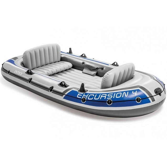 Intex Excursion 4 Čamac Sa Veslima i Pumpom 68324 - detalj