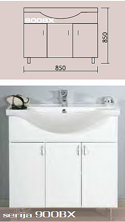 Roper Komplet kupatilskog nameštaja 900BX/900A1/1 - detalj