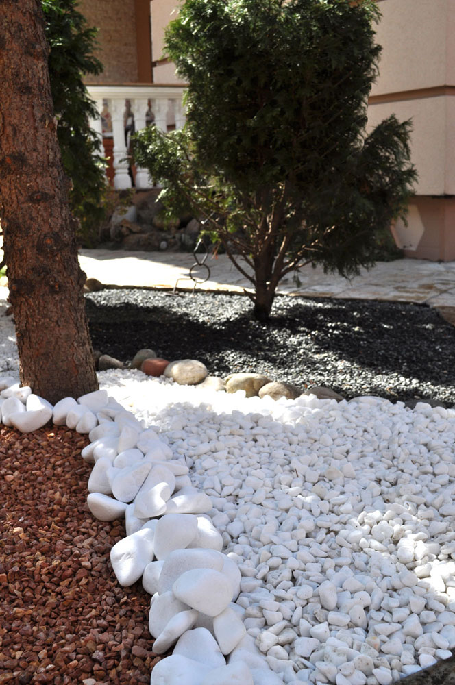 Obluci za ukrašavanje dvorišta Thassos 25 kg - detalj