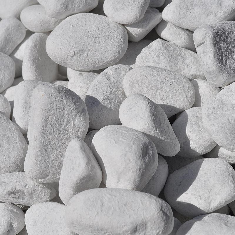 Obluci BIANCO CARRARA 4 - 6 cm 25 kg - detalj