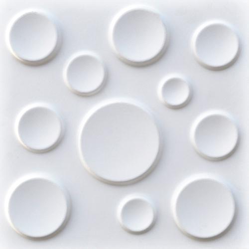 Dekorativni zidni 3D panel Craters 12 x 0.5 x 0.5 m - detalj