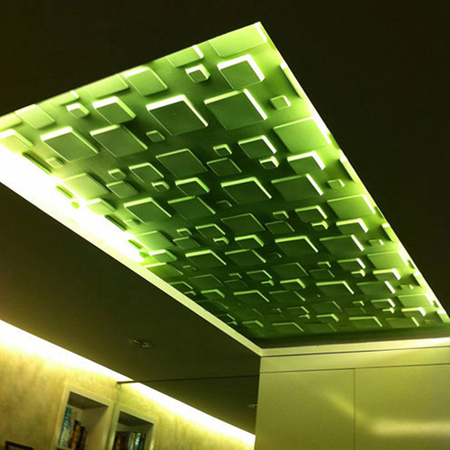 Dekorativni zidni 3D panel Squares 12 x 0.5 x 0.5 m - detalj