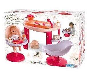 Ecoiffier Veliki set za negu bebe SM002880 - detalj