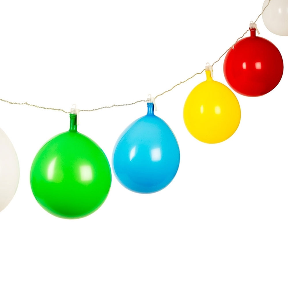 Svetleći LED baloni 10 komada - detalj