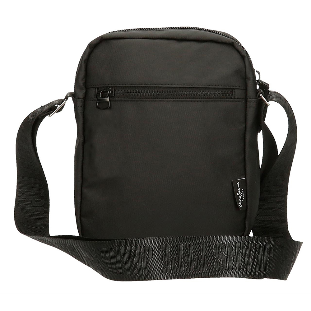 Torbica za muškarce 22cm Pepe Jeans Hoxton black 73454 - detalj