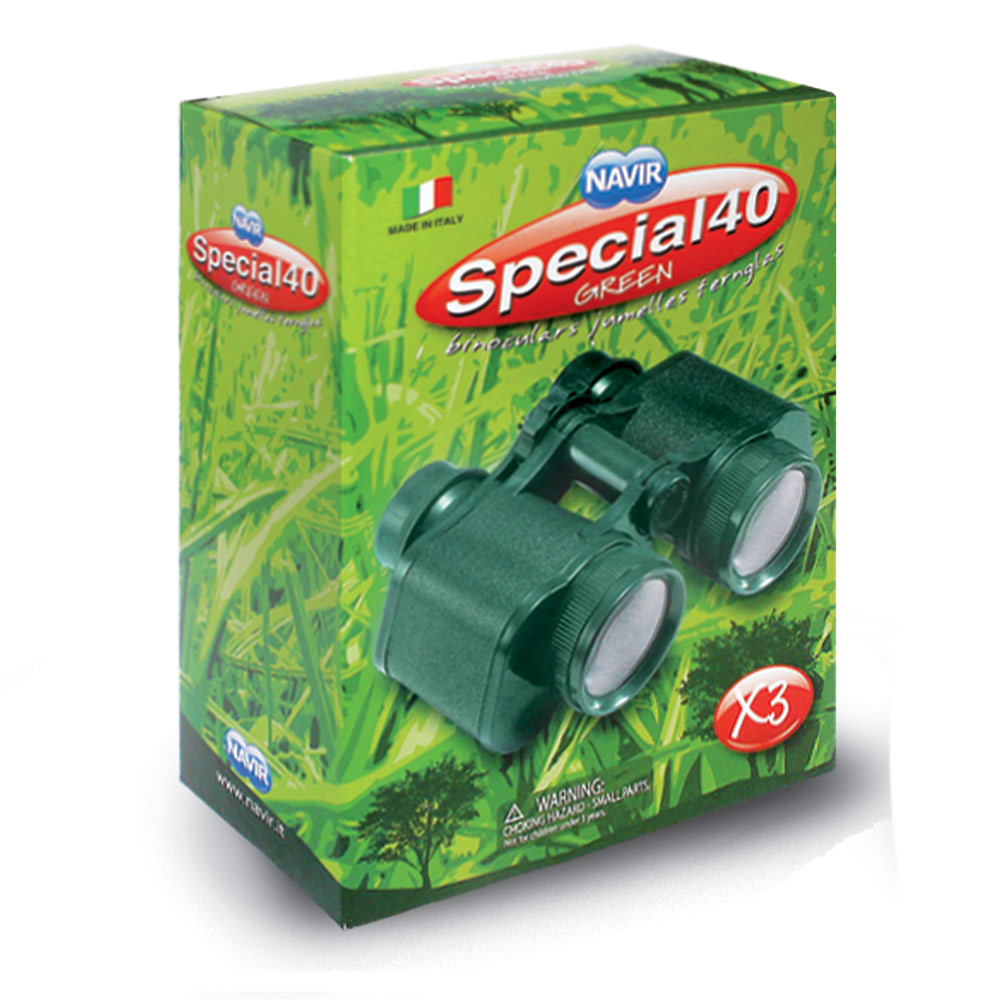 Navir Dečiji Dvogled u futroli Special 40 zeleni - detalj