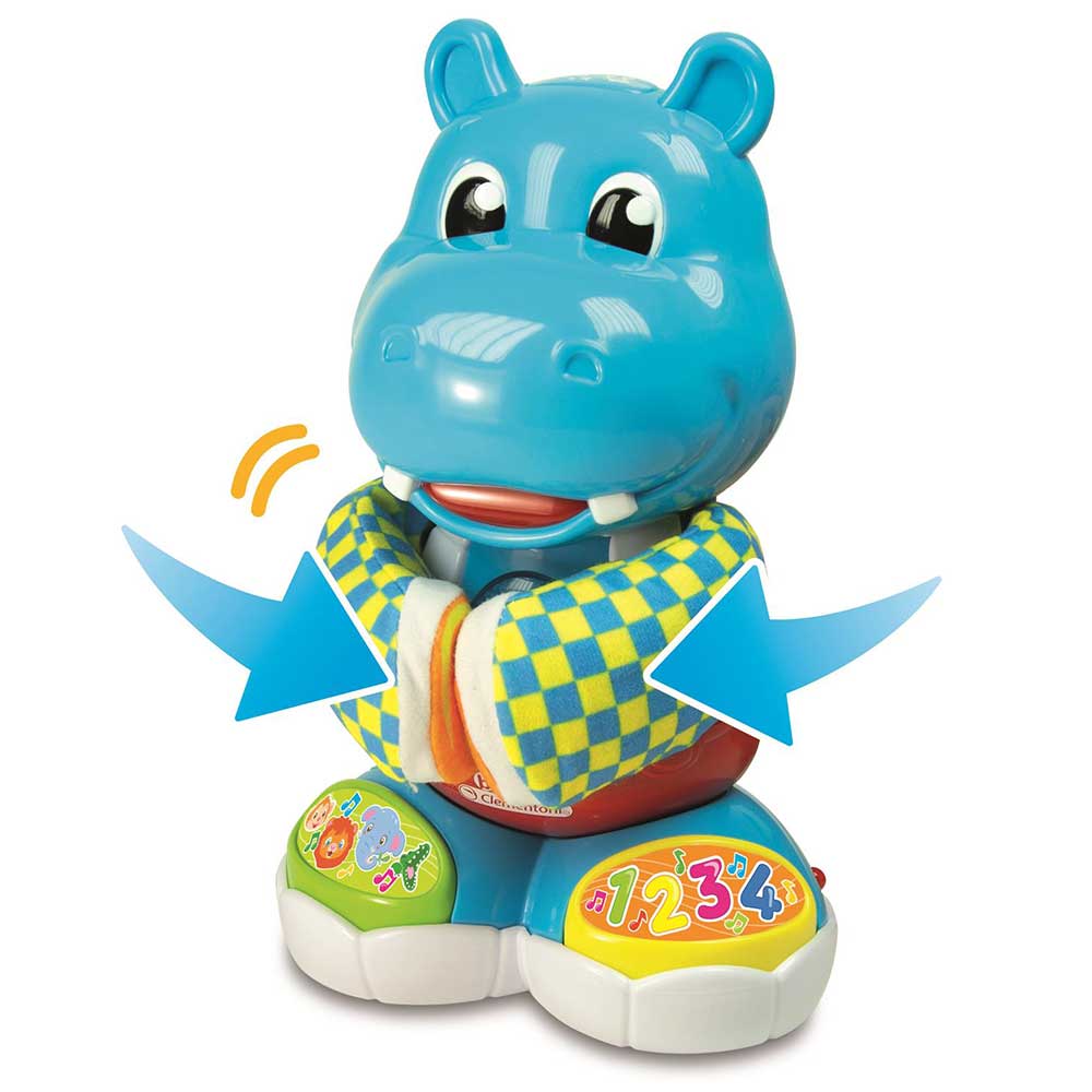 CLEMENTONI Edukativna igračka Nilski konj Filip koji igra CL50132 - detalj