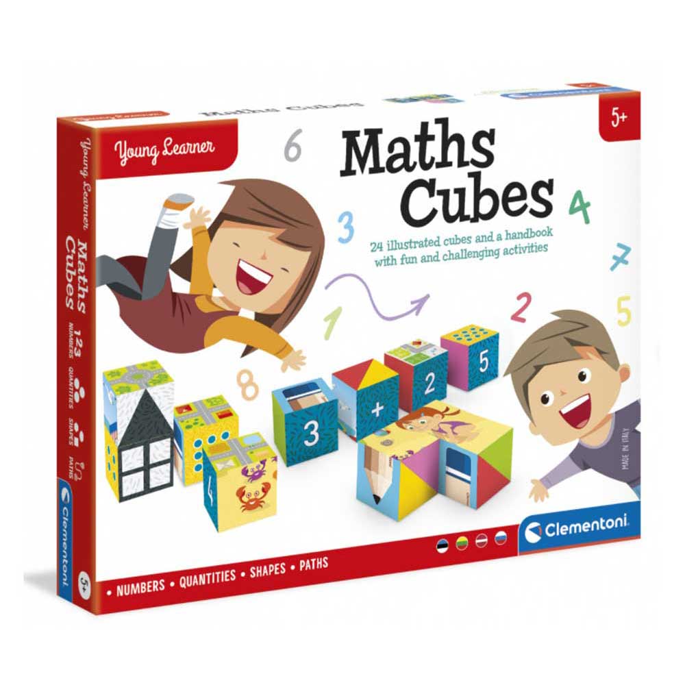 CLEMENTONI Matematičke kocke CL50323 - detalj