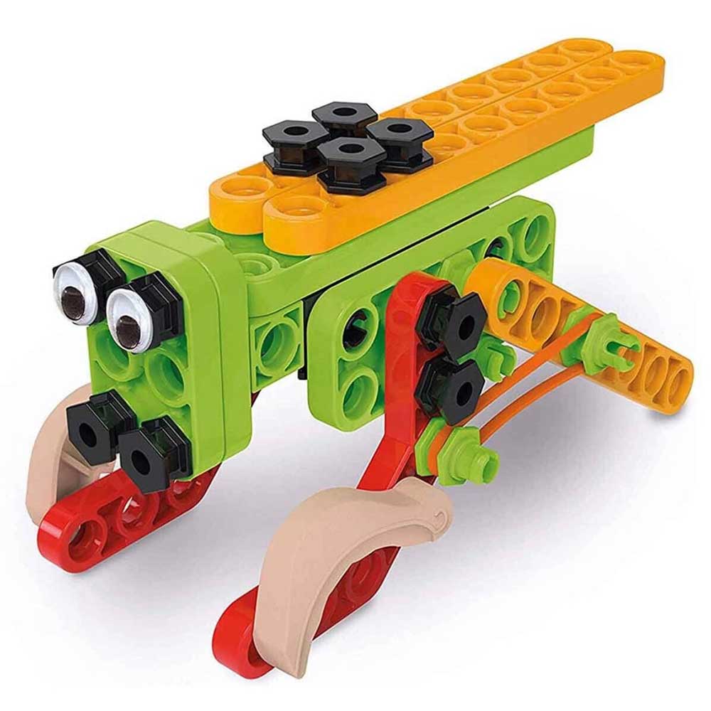 CLEMENTONI Livadske životinje Pauk puž i skakavac Mechanics Junior CL75058 - detalj