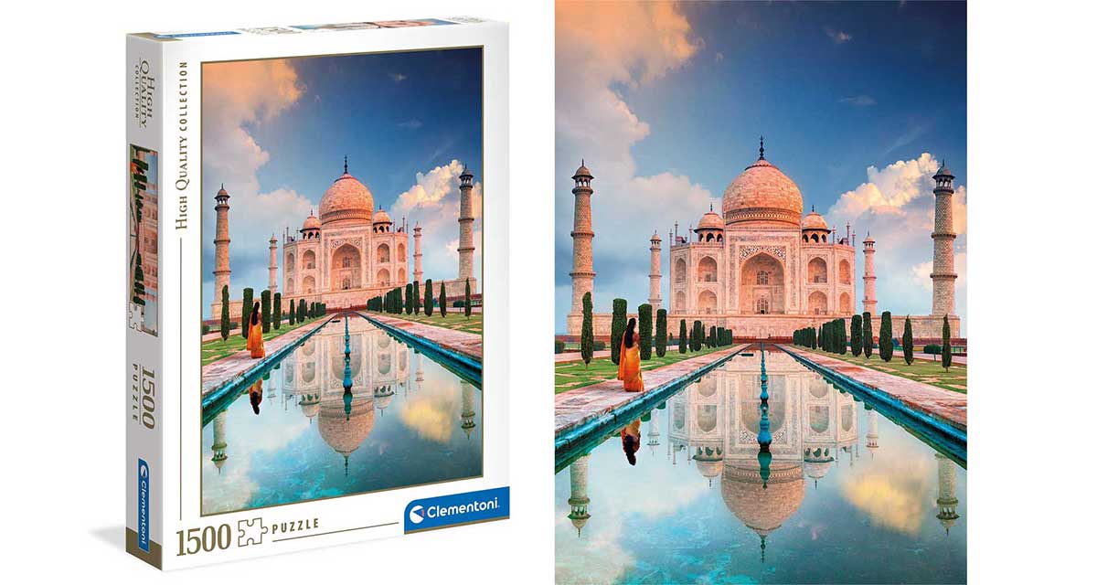 CLEMENTONI Puzzle Tadž Mahal 1500 delova HQC CL31818 - detalj