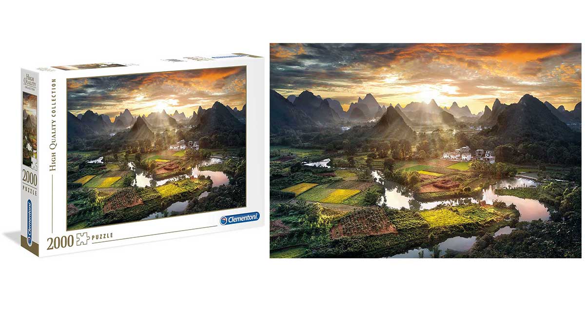 Clementoni Slagalica Pogled na Kinu View of China 2000 delova HQC CL32564 - detalj